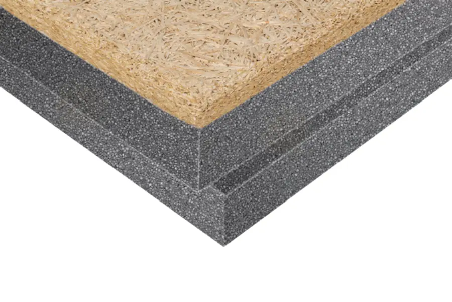 Fibrolith płyta kombi EPS-Plus — Zastosowania